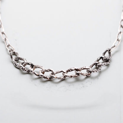 METAL MIXED CHAIN NECKLACE II.