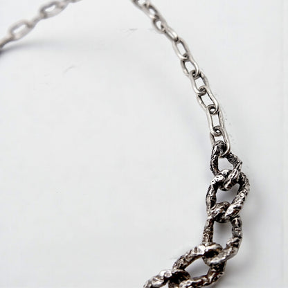METAL MIXED CHAIN NECKLACE II.