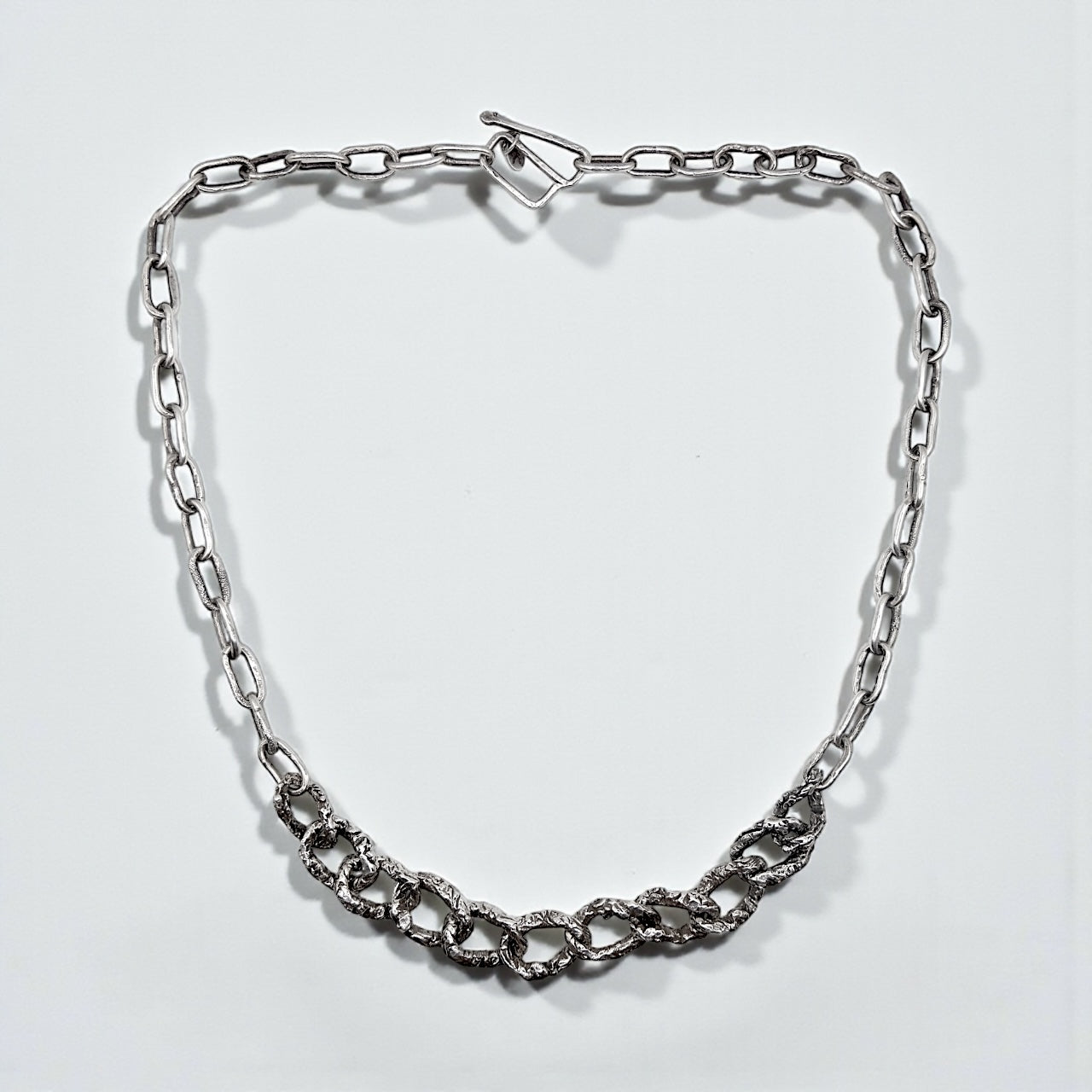 METAL MIXED CHAIN NECKLACE II.