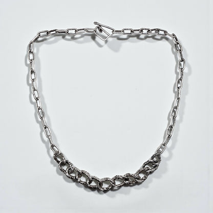 METAL MIXED CHAIN NECKLACE II.
