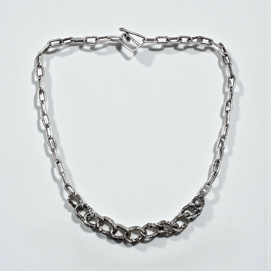 METAL MIXED CHAIN NECKLACE II.