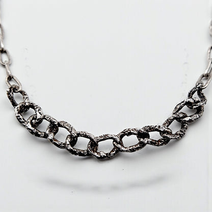 METAL MIXED CHAIN NECKLACE II.