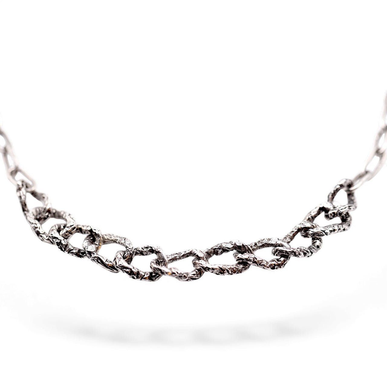 METAL MIXED CHAIN NECKLACE II.