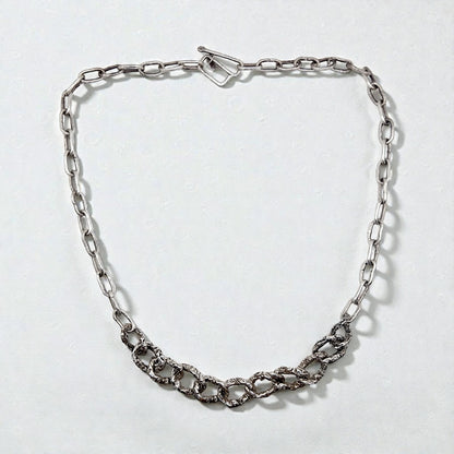 METAL MIXED CHAIN NECKLACE II.