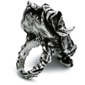Oxidized Black Bixbyite Ring-Ring-Alex Skeffington